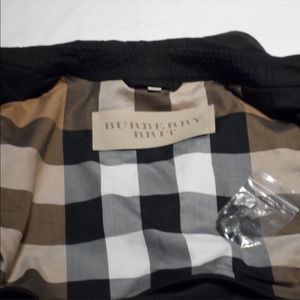 Burberry Men’s Black Trench Coat - Authentic